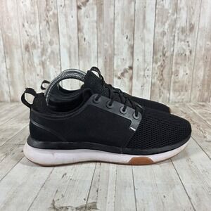 Kuru Flux Womens 8 Wide Black Mesh Running Shoes KURUCLOUD Gum Sole Sneakers